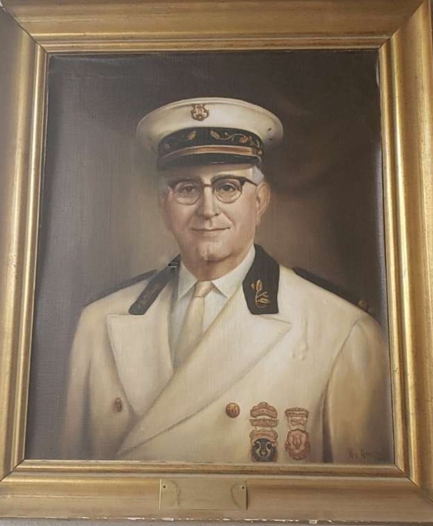 The most expensive painting in the state of Iowa, which is the "Karl L. King" portrait, currently resides in the St. Edmond Catholic School band room.