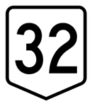 National Route marker, used in Sydney for the Western Freeway and the Princes Motorway (then F6 Freeway). Still in use in Western Australia