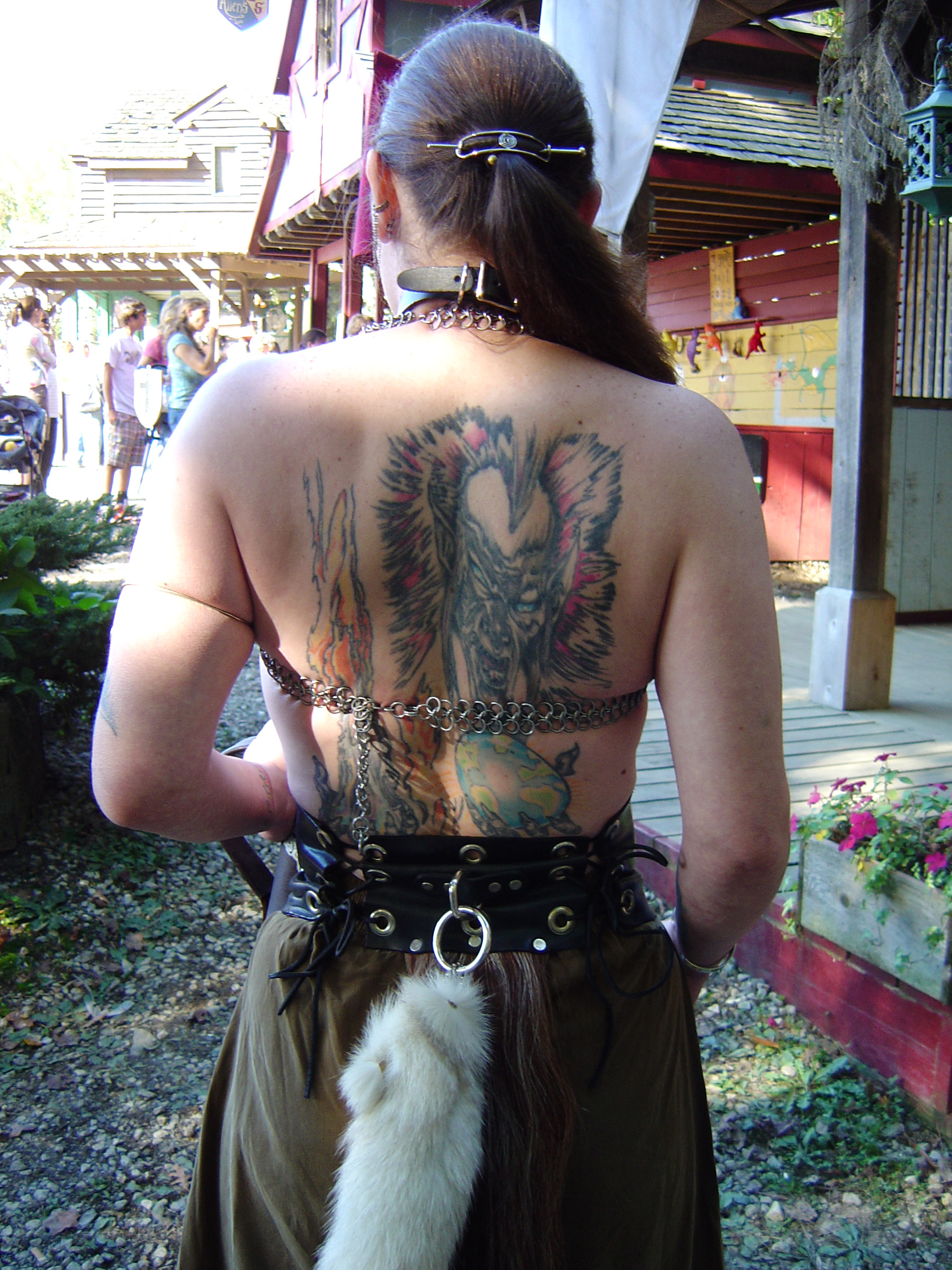 Geometric Spiritual Tatoo on Back | Best Tattoo Ideas Gallery