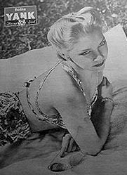 Белита. Фото на обложке журнала Yank (1944)