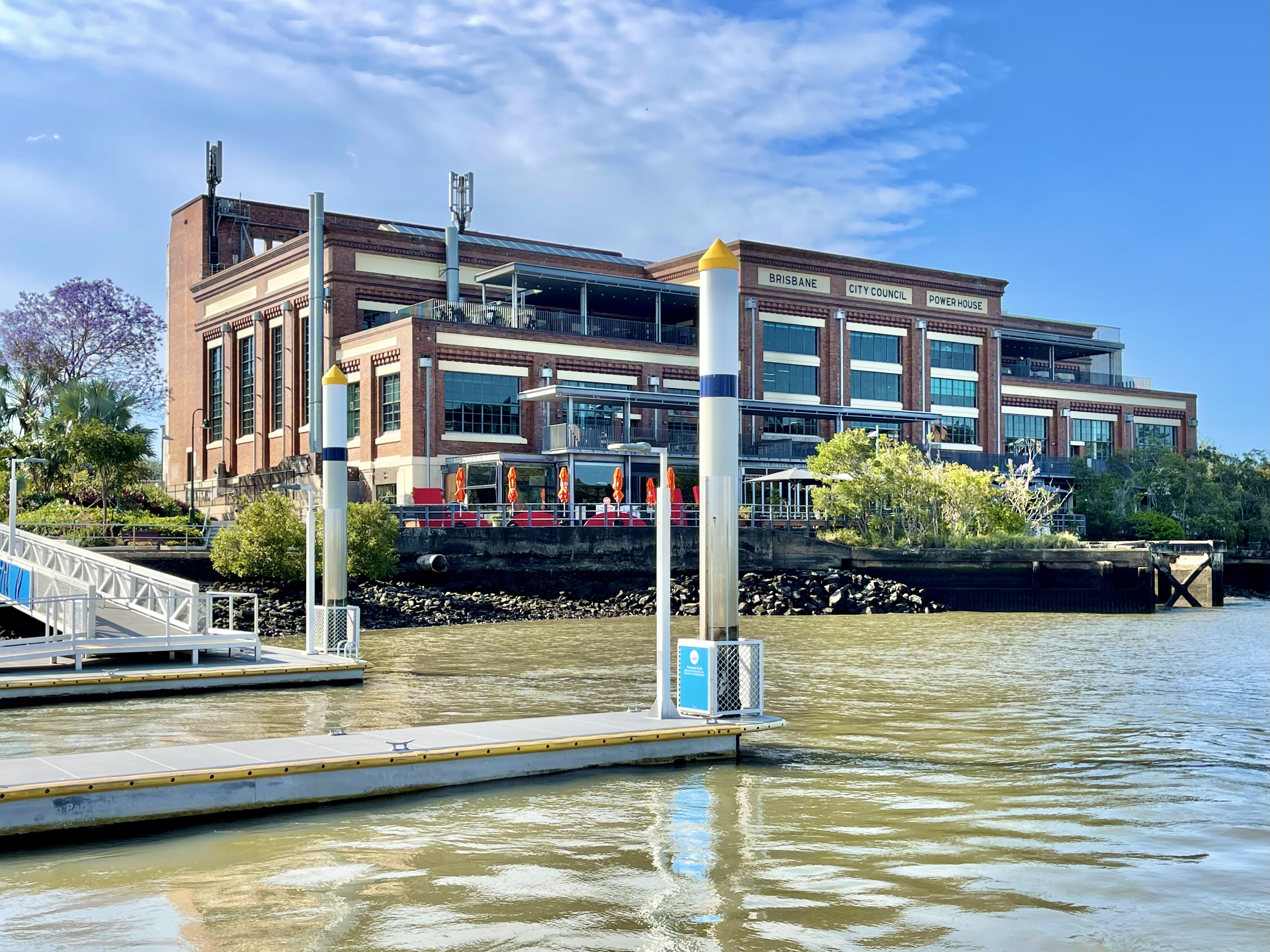 Brisbane Powerhouse river view, 2021