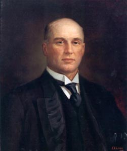 Stewart's official portrait by V. A. Long.