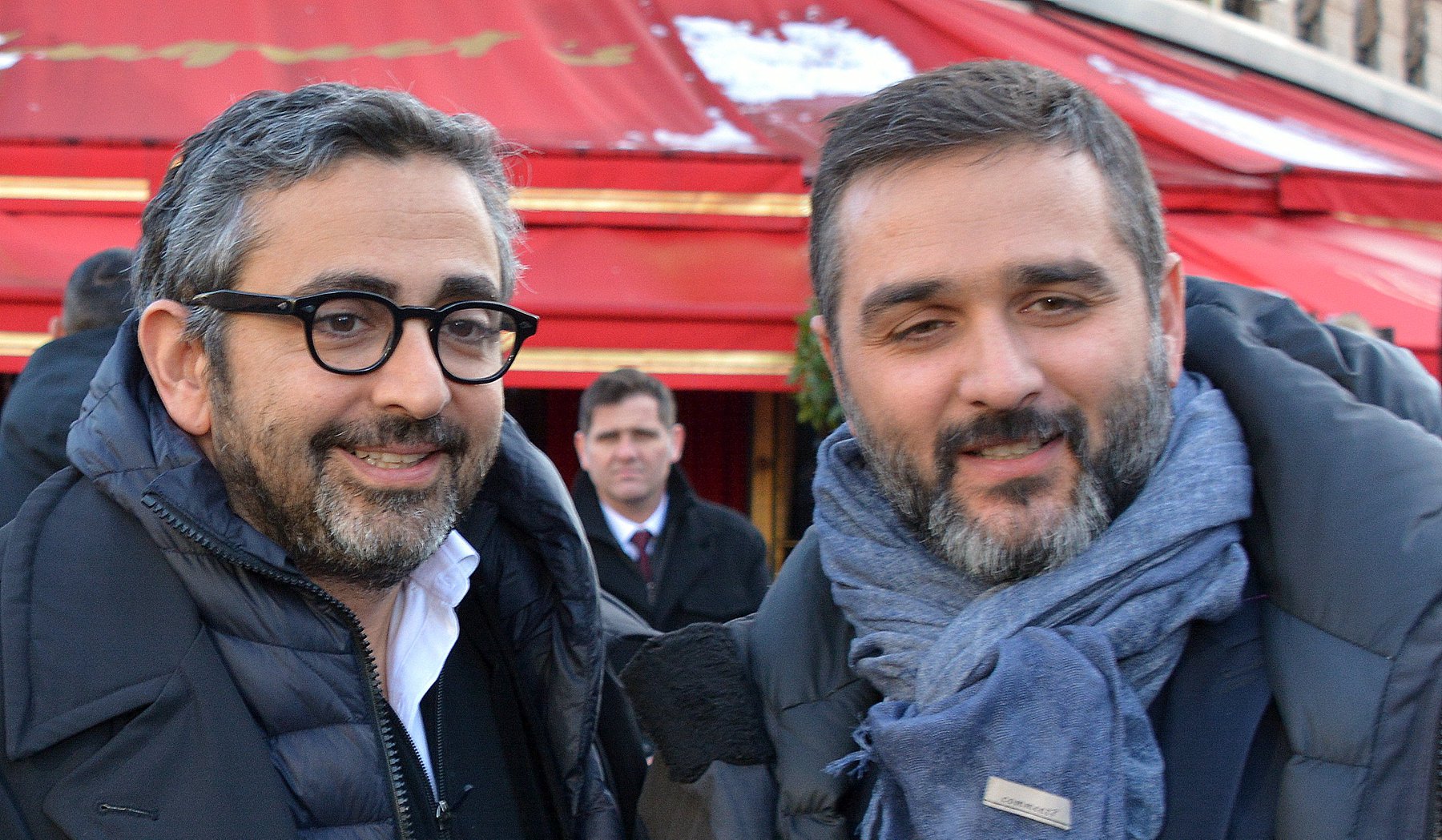 Éric Toledano (left) and Olivier Nakache (right)