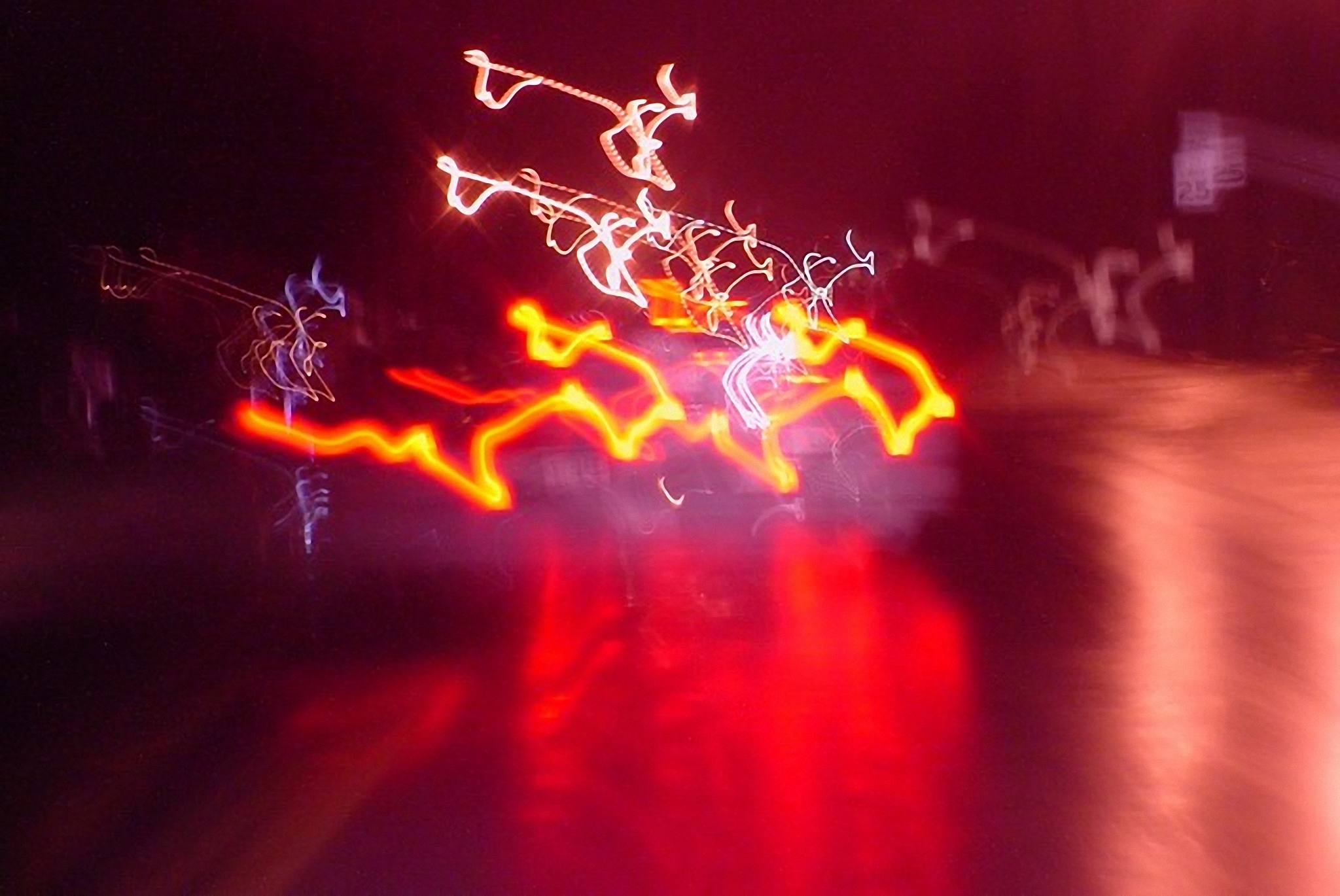 slow shutter speed photography lights