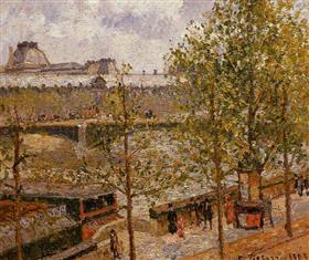 File:Pissarro - the-louvre-morning-sun-quai-malaquais-1903.jpg