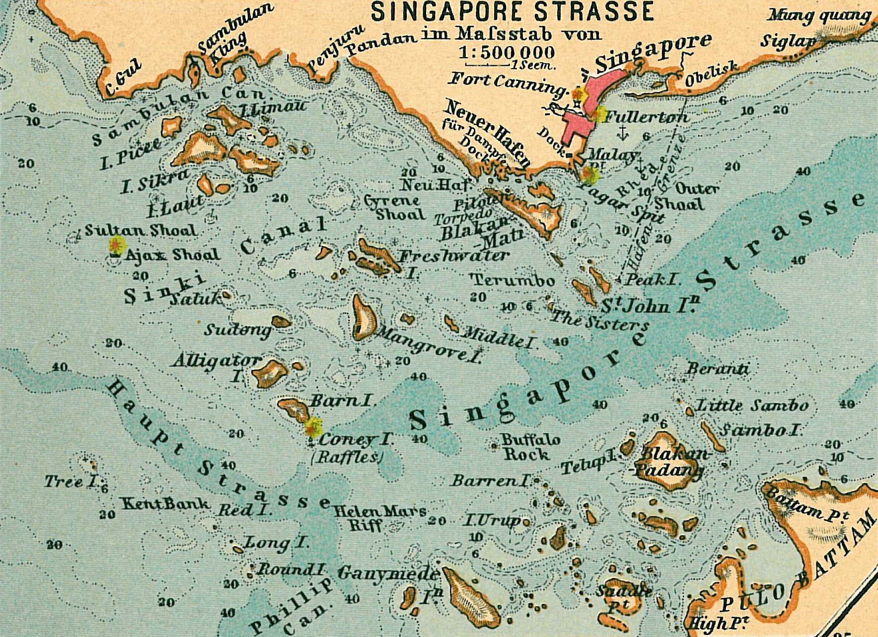 Singapore Map In Chinese File:singapore Strait 1906 Map, From- Chinese South Sea (Cropped).Jpg -  Wikimedia Commons