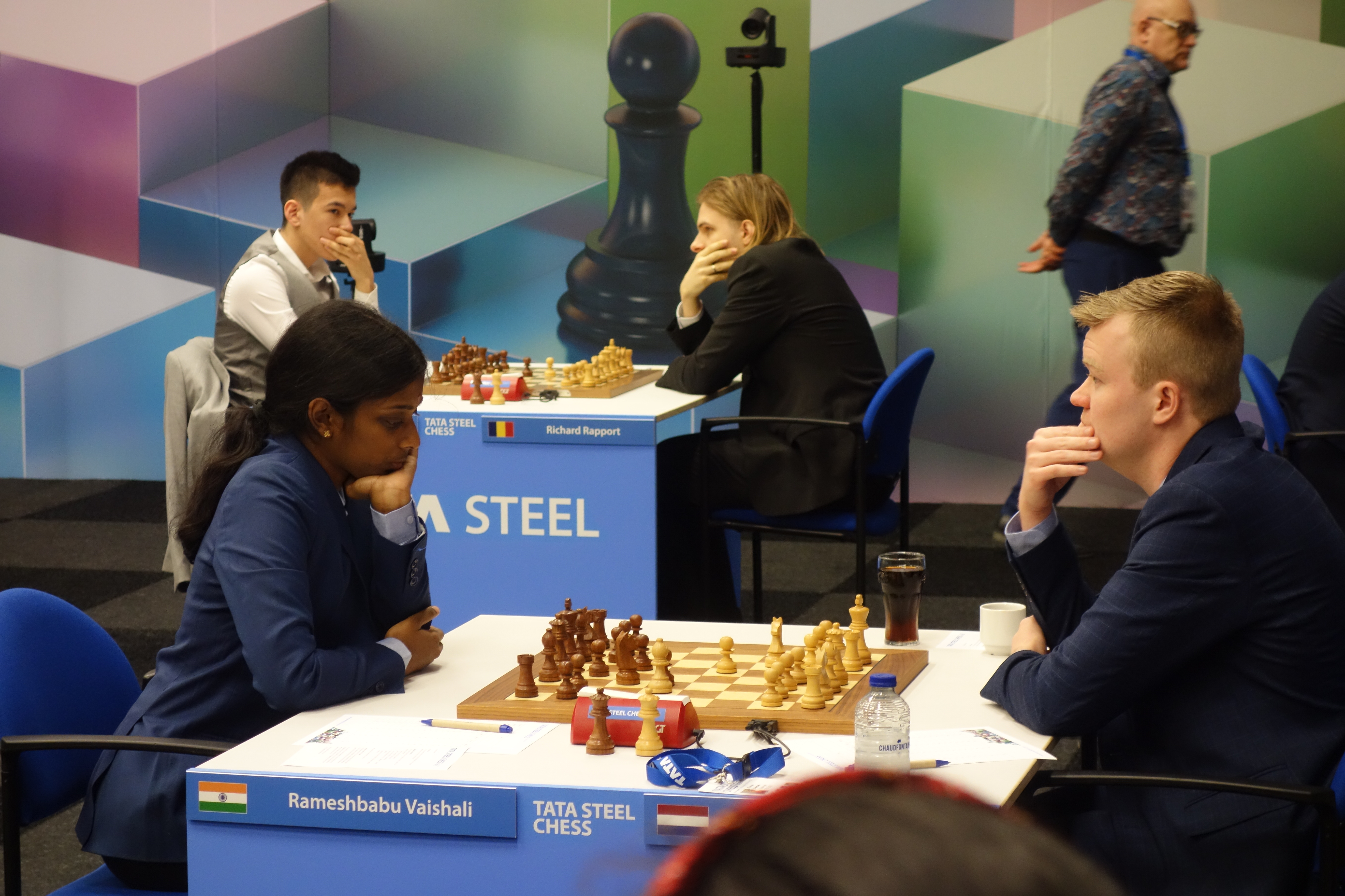 ChessBase India on X: IM Vaishali Rameshbabu has found her form at the  Tata Steel Challengers 2023. After defeating GM Jergus Pechac yesterday,  today she defeated strong Brazilian GM Luis Paolo Supi (