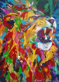 courtesy Sloneart.com "Roaring Lion" by Richard T. Slone.jpg