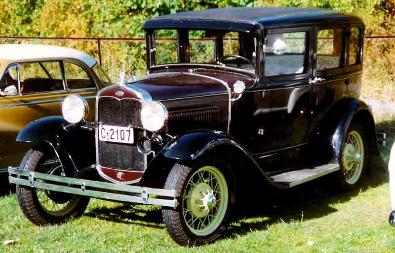 1931 Ford model a 4 door sedan #5