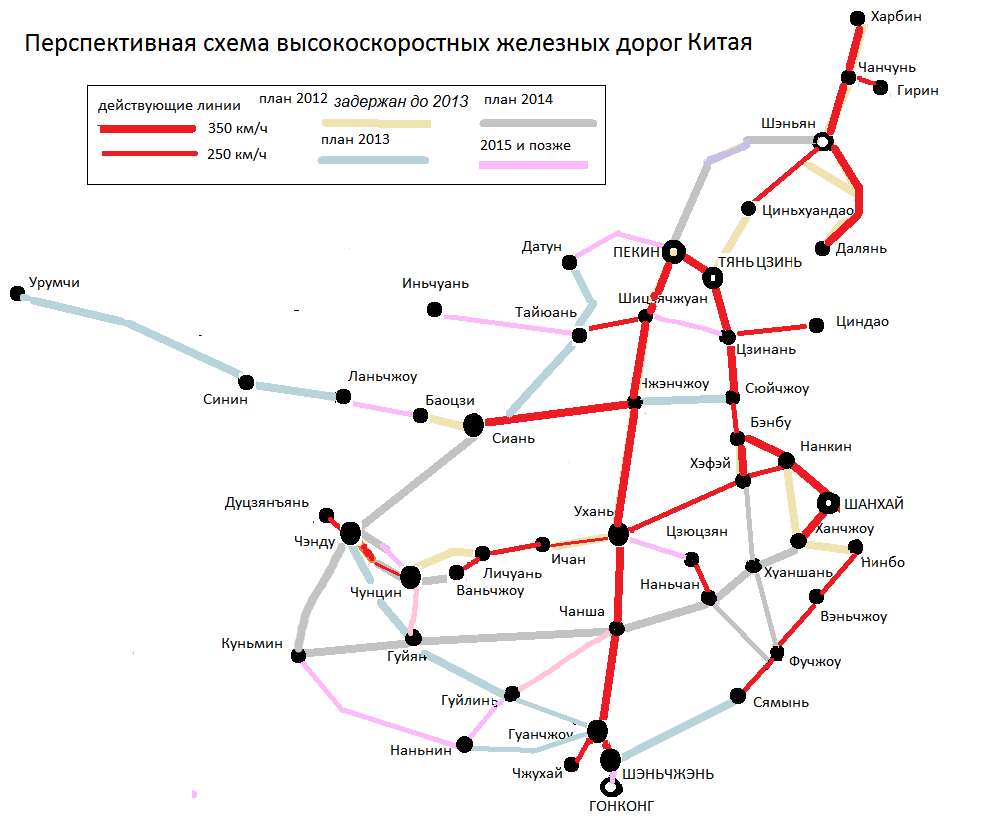 Железнодорожная сеть китая. Железные дороги Китая схема. Карта ЖД дорог Китая. Схема высокоскоростных железных дорог Китая. Железная дорога Китая на карте.