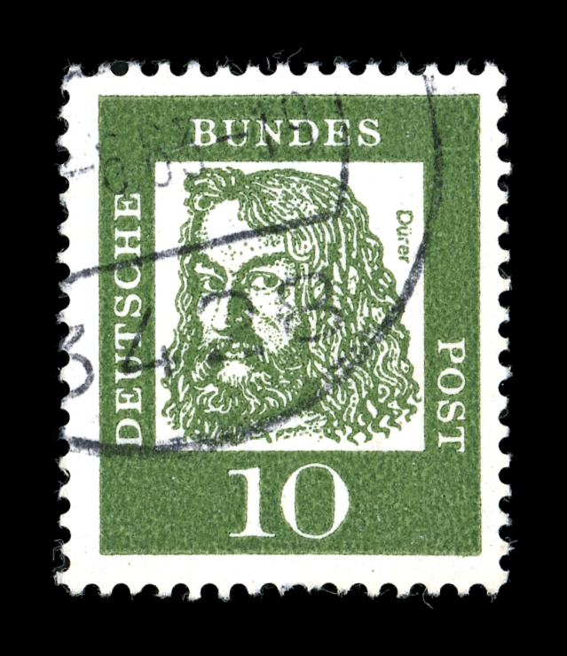 File:Deutsche Bundespost - Bedeutende Deutsche - Albrecht Duerer - 10  Pfennig.jpg - Wikimedia Commons