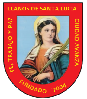 File:Escudo Distrital Llanos de Santa Lucía.png