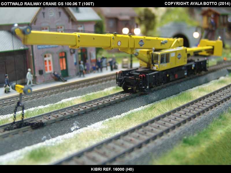 File:Gottwald Railway Telescopic Crane GS 100.06T DB Bahnbau 16000 Modelismo Ferroviario Model Trains Modelleisenbahn modelisme ferroviaire ferromodelismo (14420061785).jpg - Wikimedia Commons