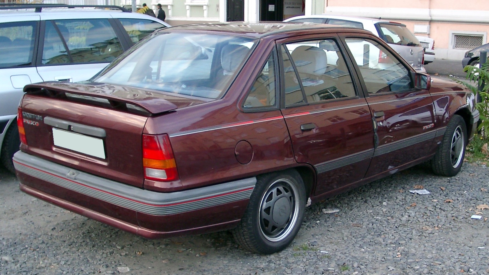 Available parts for Opel Kadett E Sedan 1984-1995