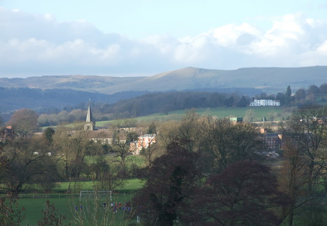 Rocester Church, Arkwrights Mill and The Weaver Hills - geograph.org.uk - 1185933
