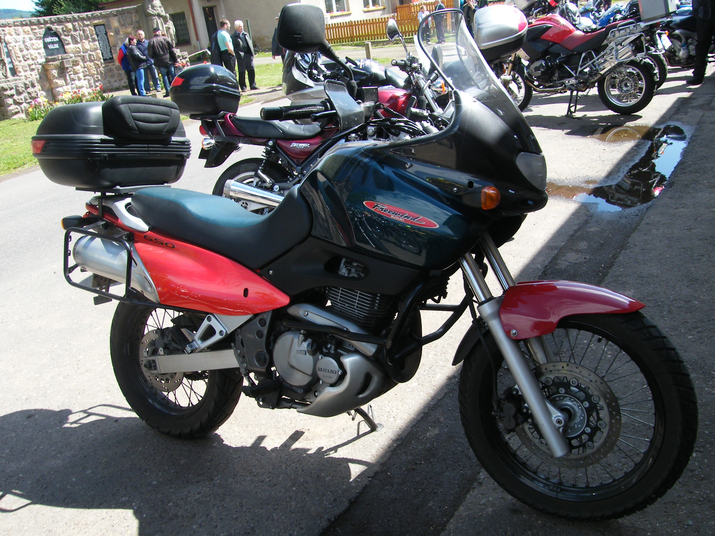 Suzuki xf 650 freewind болячки