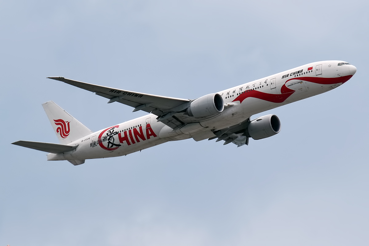 Эйр чайна. Ливрея Чайна Соуэй. Air China Phoenix livery.