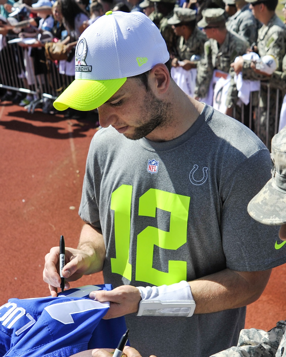 andrew luck pro bowl jersey 2014