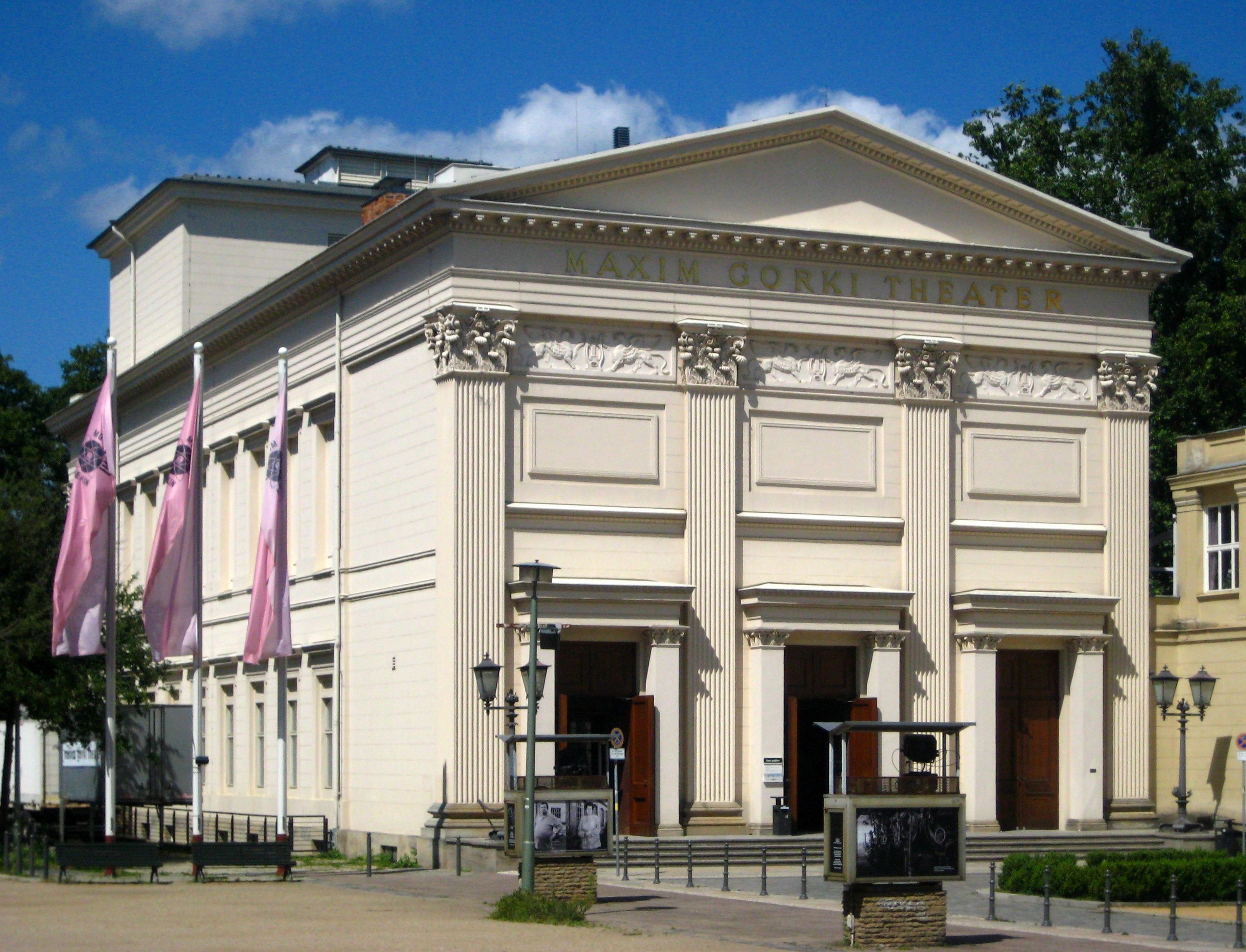 The Maxim Gorki Theater, Am Festungsgraben in Berlin-Mitte; built 1825-1827 as Singakademie to a des...