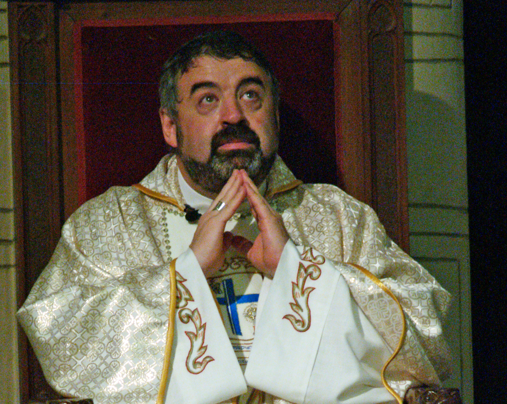 Carlos Escribano en su consagración episcopal (2010).