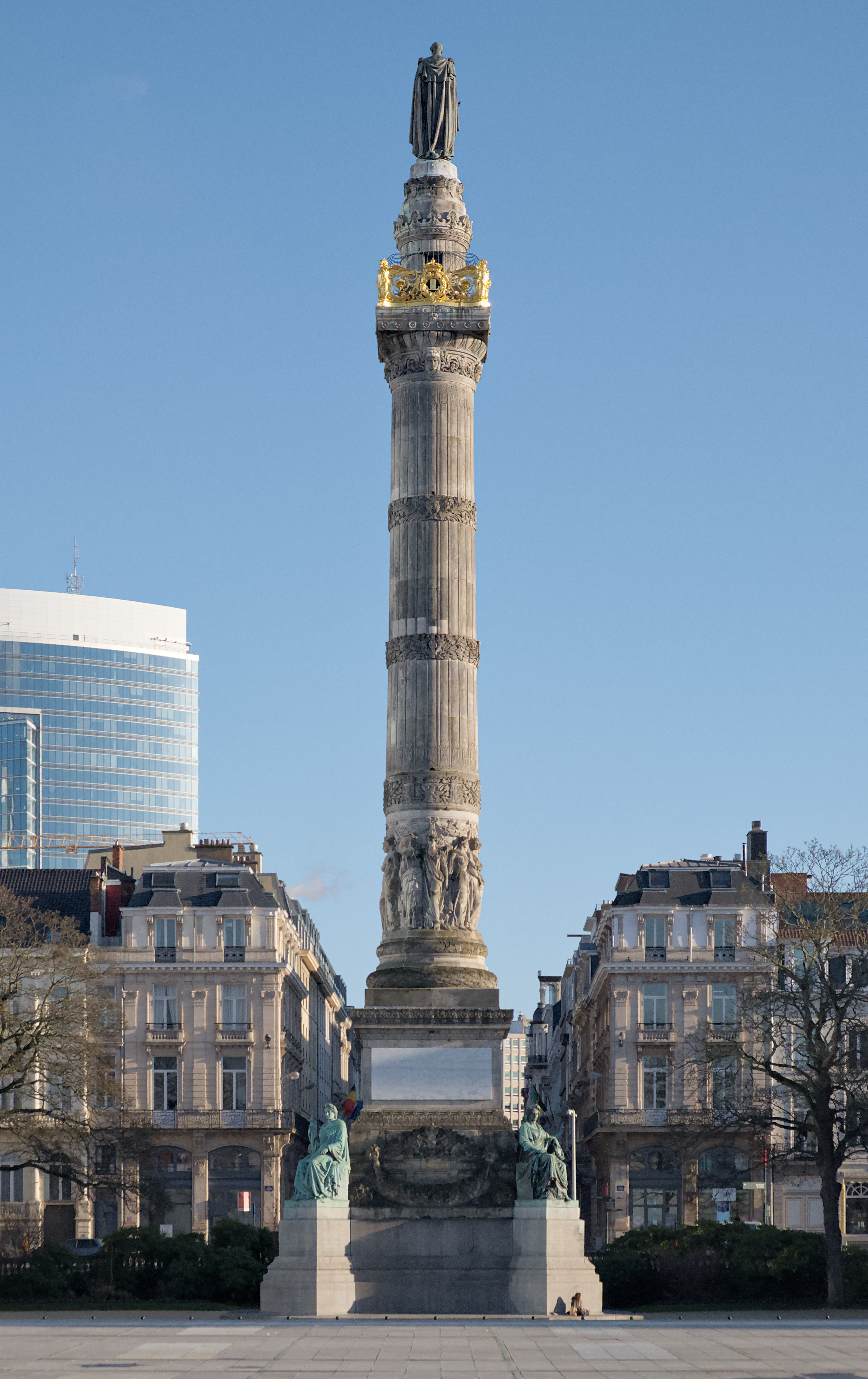 Column Statue of a King, French