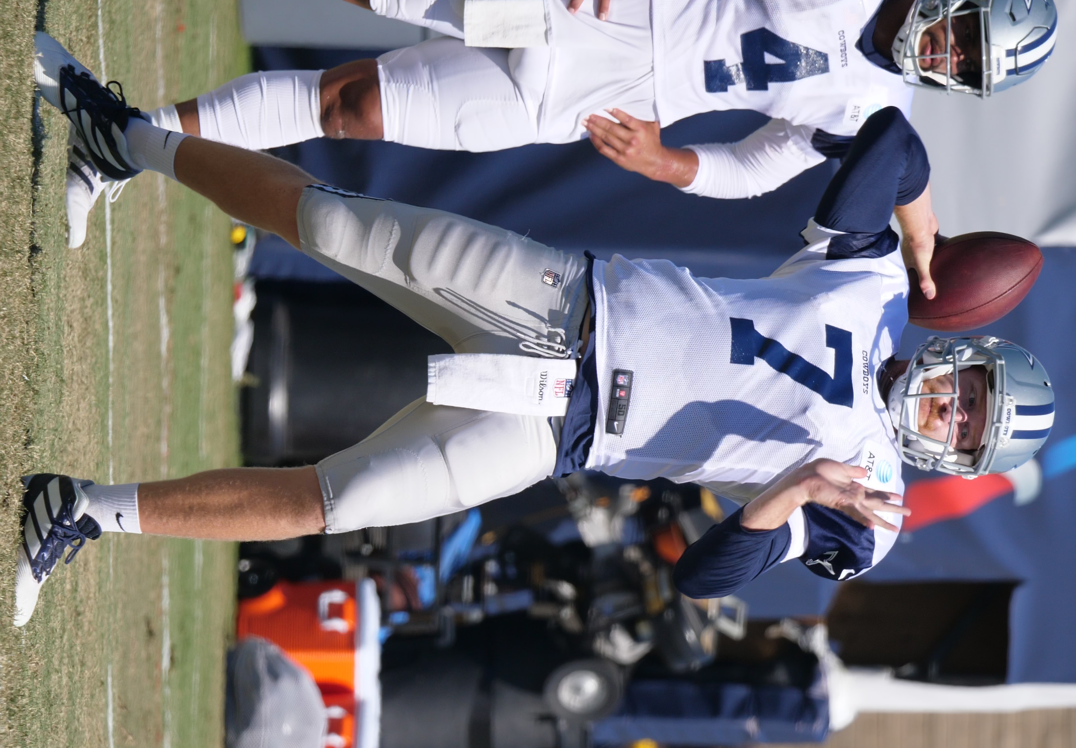 File:Cooper Rush Arm Back for the Pass (48619221998) (cropped).jpg -  Wikimedia Commons