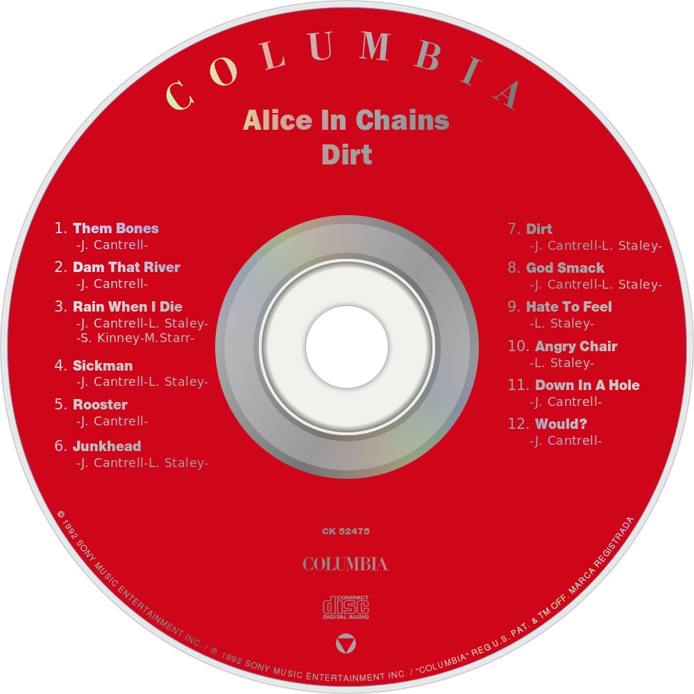 Alice in Chains - Alice in Chains CD – Alice In Chains