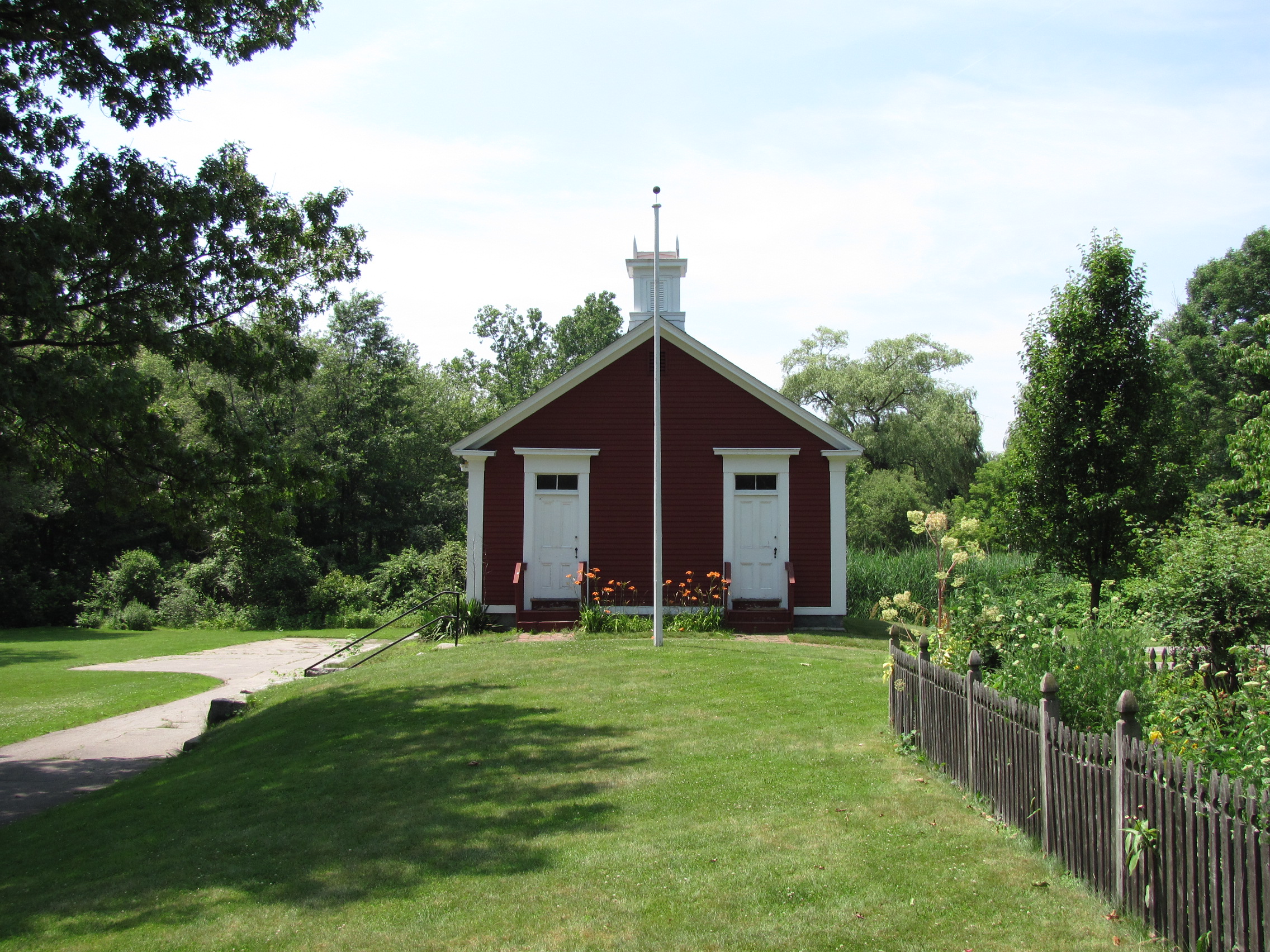 Little Red Schoolhouse, North Attleborough MA.jpg. 