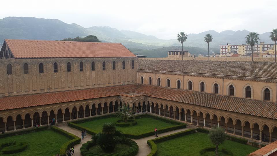 Monreale Cathedral Garden Sicily