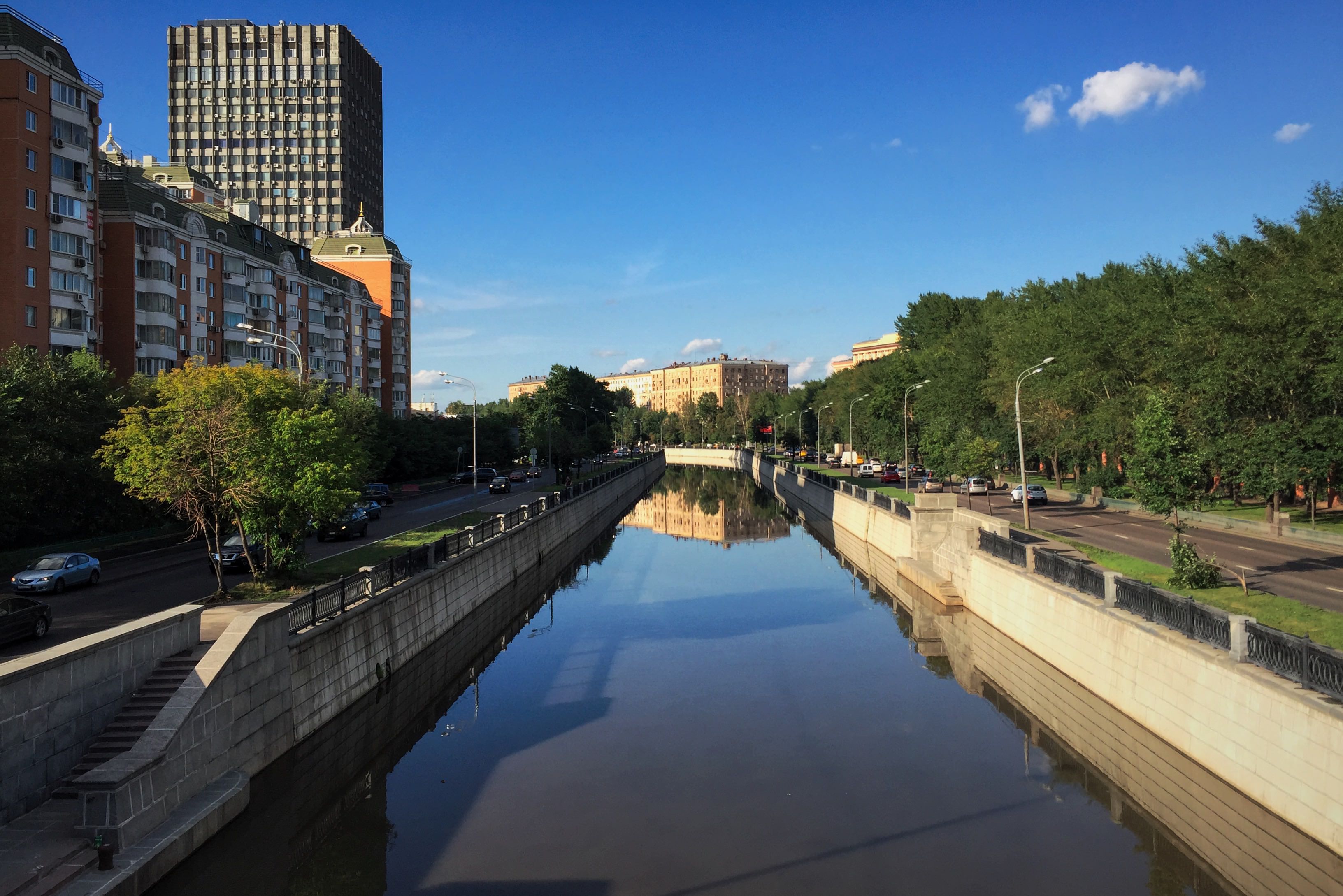 Мост на Семеновской набережной