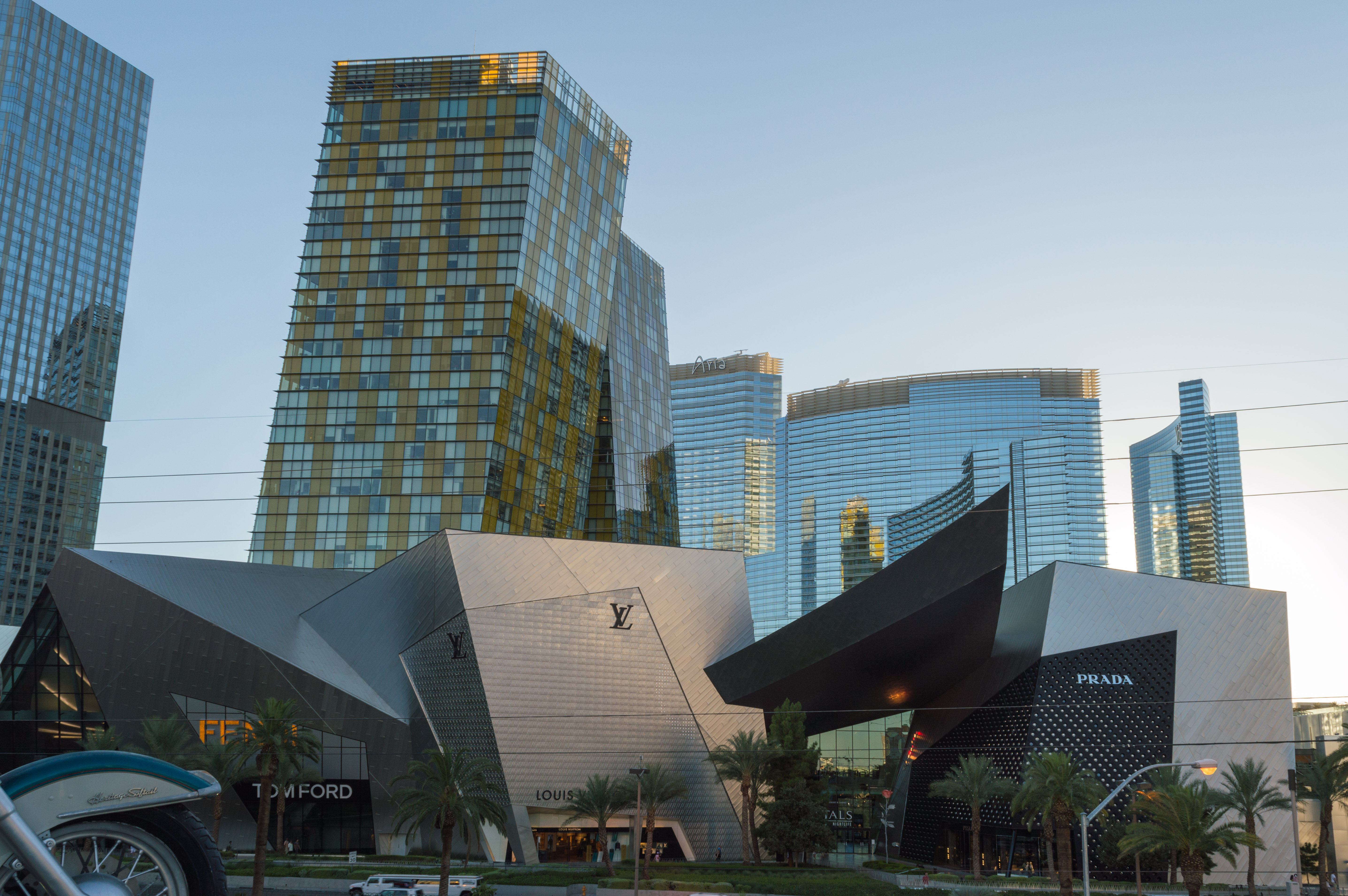 Louis Vuitton, The Crystals at Citycenter, Las Vegas, Nevada Stock