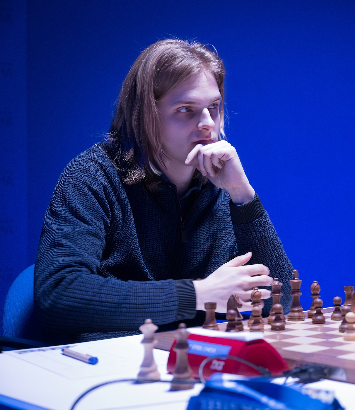 Romanian Chess Grandmaster Richard Rapport During Editorial Stock Photo -  Stock Image