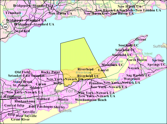 map of long island ny showing towns Riverhead Town New York Wikipedia map of long island ny showing towns