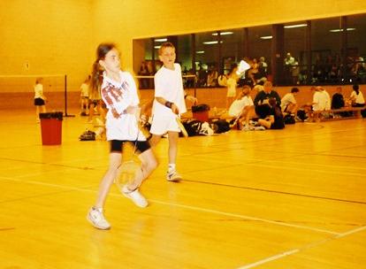 File:Scottish Schools U12 mixed doubles badminton tournament.jpg