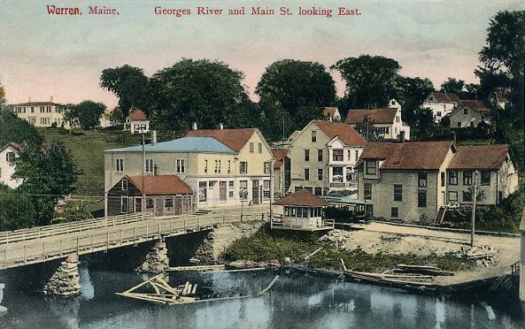 File:St. George River and Main Street, Warren, Maine.jpg