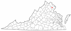 <span class="mw-page-title-main">West Gate, Prince William County, Virginia</span> Unincorporated community & Former Census-designated place in Virginia, United States