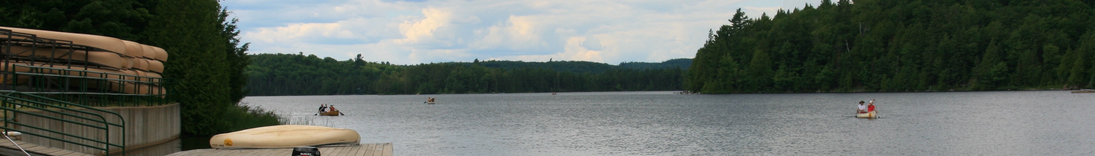 WV banner Eastern Ontario Canoes on Canoe lake.jpg