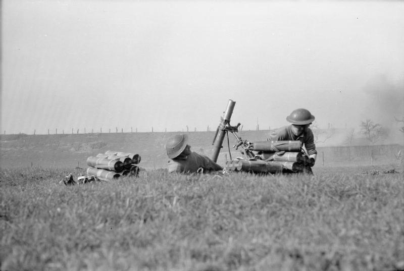 File:8th Royal Scots mortar under fire 24-03-1945.jpg