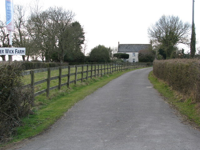 File:Access to Upper Wick Farm - geograph.org.uk - 1749058.jpg