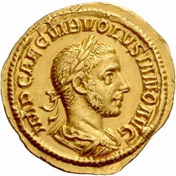 File:Aureus Volusianus (obverse).jpg