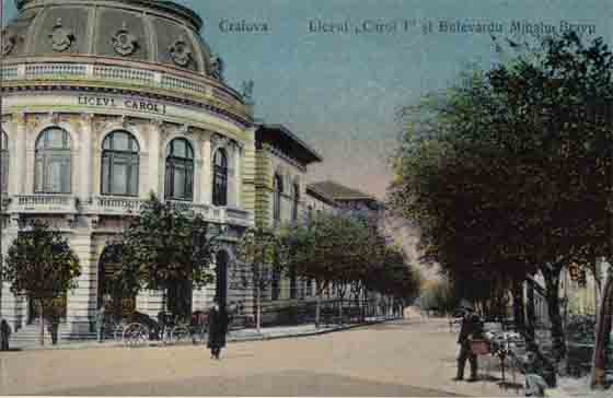 File:Craiova - Liceul Carol I - carte postala 1922.jpg