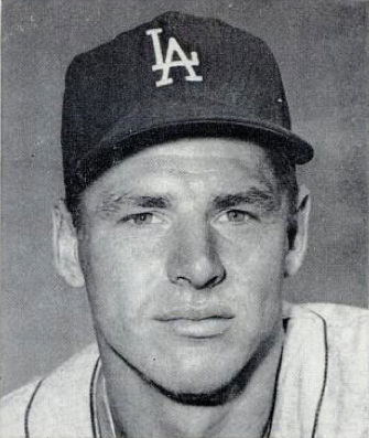 Howard with the Dodgers in 1962