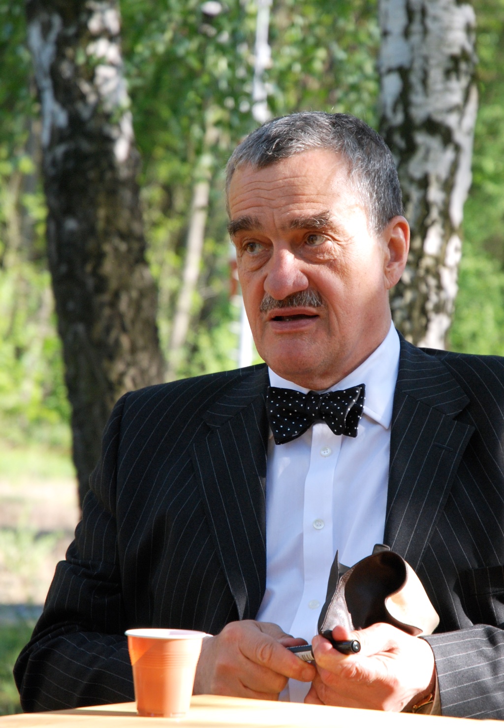 Schwarzenberg as Minister of Foreign Affairs in 2007