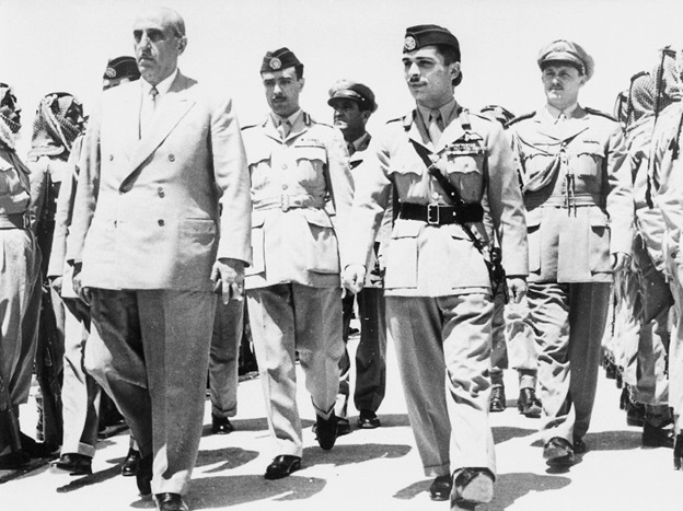 File:King Hussein, Shukri al-Quwatli and Abu Nuwar.jpg