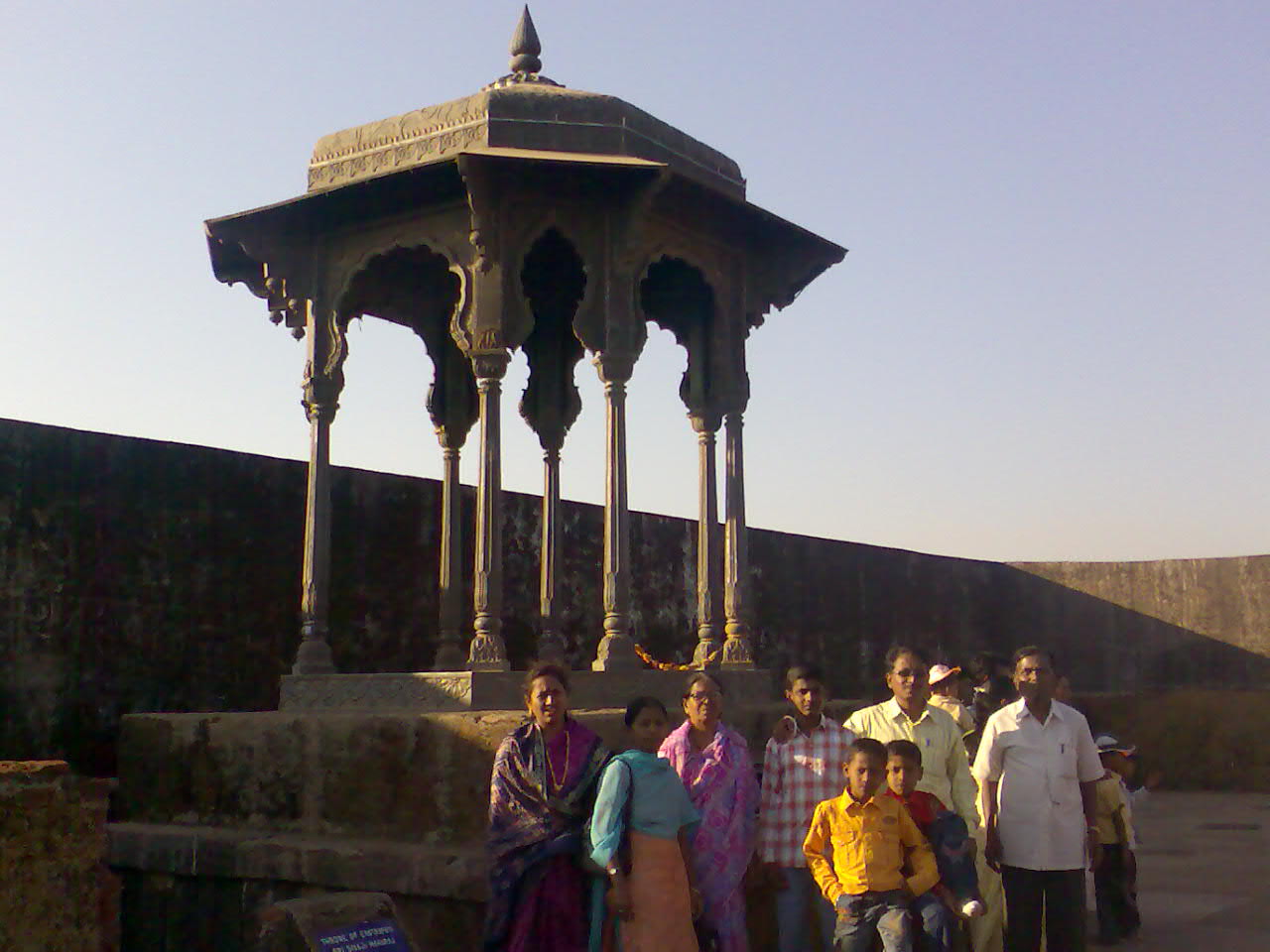 File:My family In front of Shivaji Maharaj's Sinhasan..jpg ...