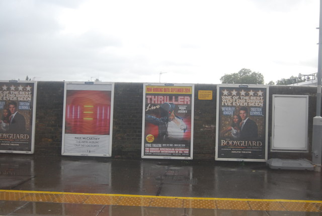 File:Posters at Seven Sisters Station - geograph.org.uk - 3863482.jpg