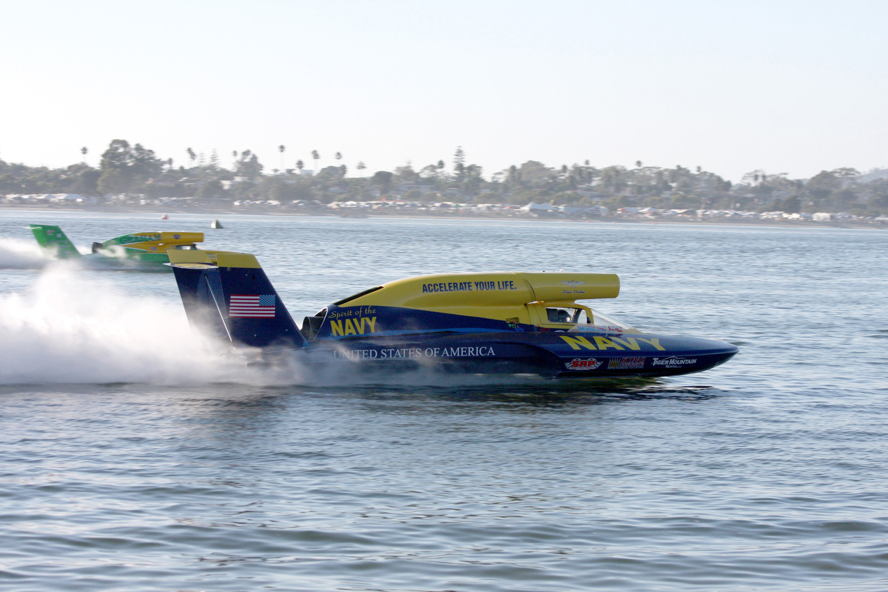 File:The Spirit of the Navy U-50 hydroplane races through ...