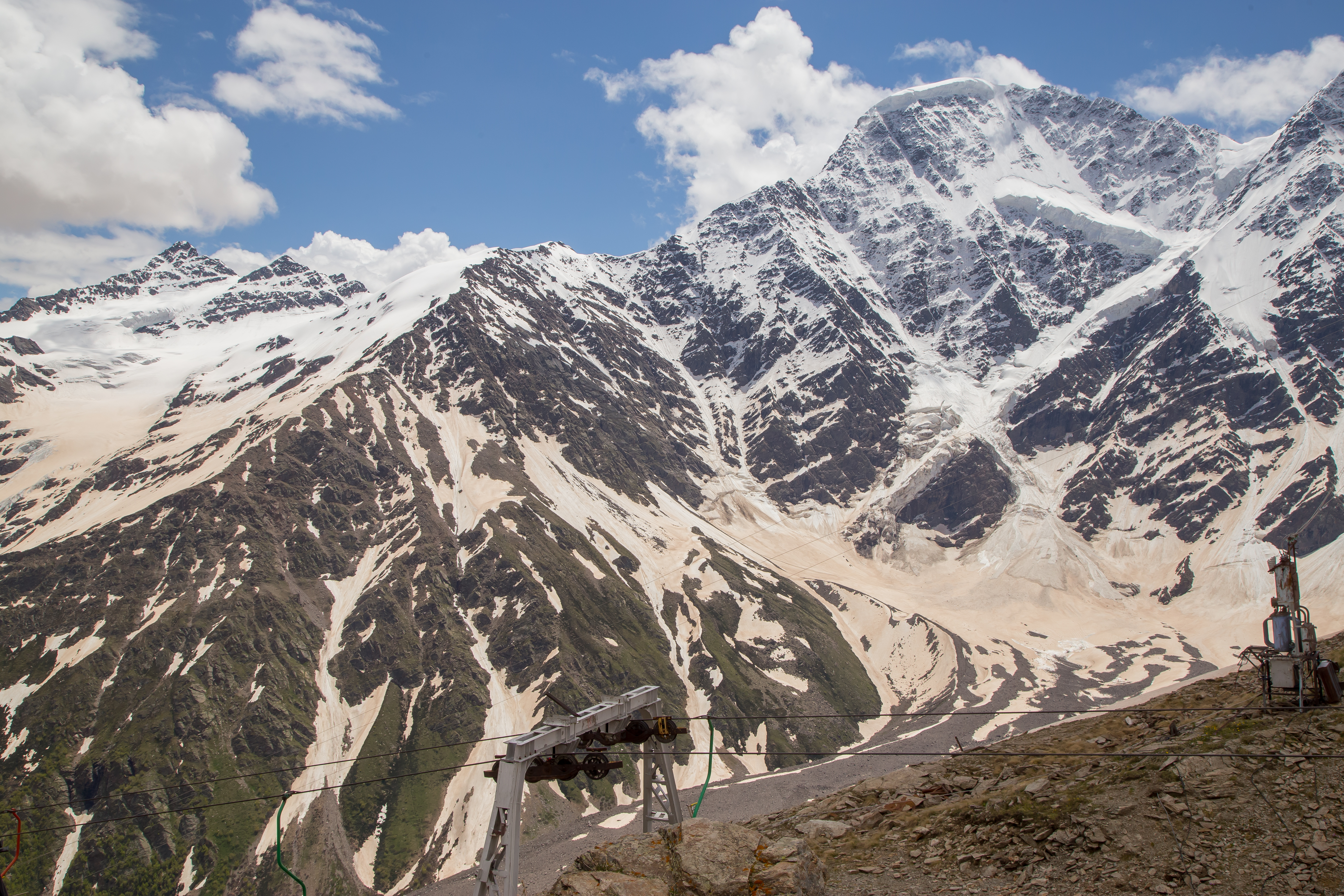 Северный Кавказ Приэльбрусье гора Чегет