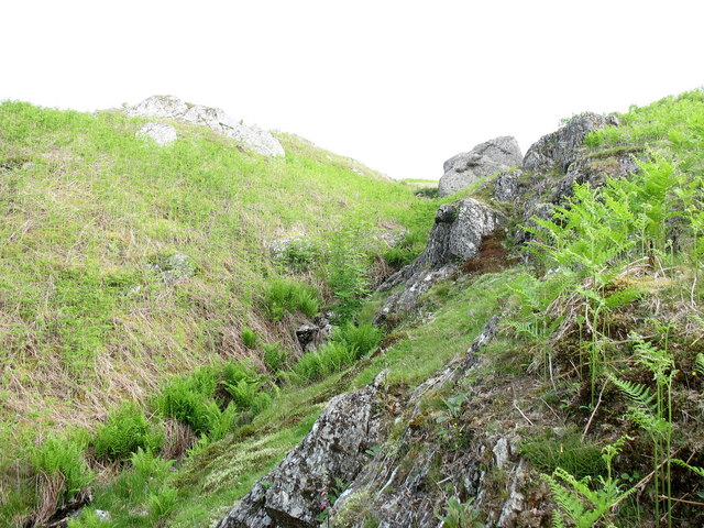 File:A rocky hillside valley - geograph.org.uk - 467029.jpg