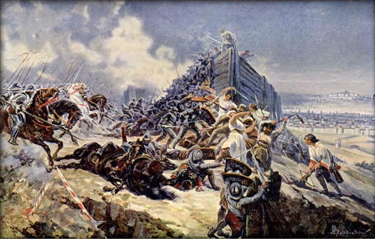 Какие были решающие битвы войны. Битва у Липан 1434. Битва при Липанах 1434 год. 1434 Год битва у Липан. Гуситские войны жижка.